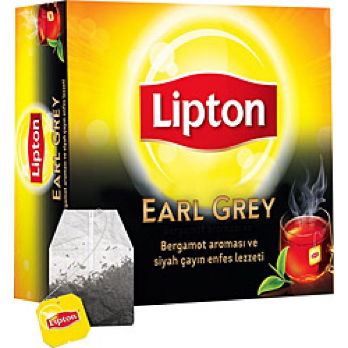 Lipton Early Grey Bardak Poşet Çay 100 Adet